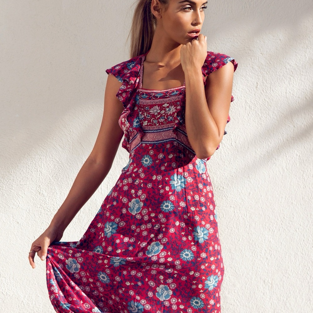 Spell Folktown Flutter Dress XL